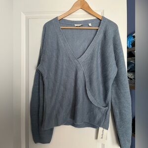 Vince wool and mohair wrap sweater XL